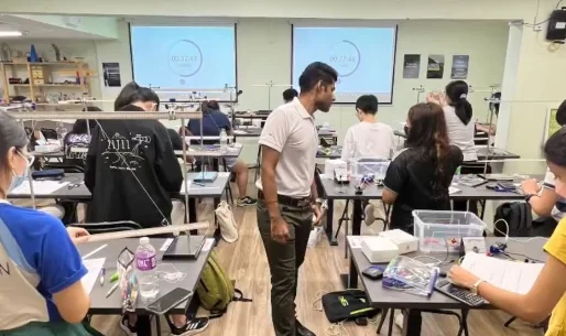 Baarath Ram from Pivot Physics in class