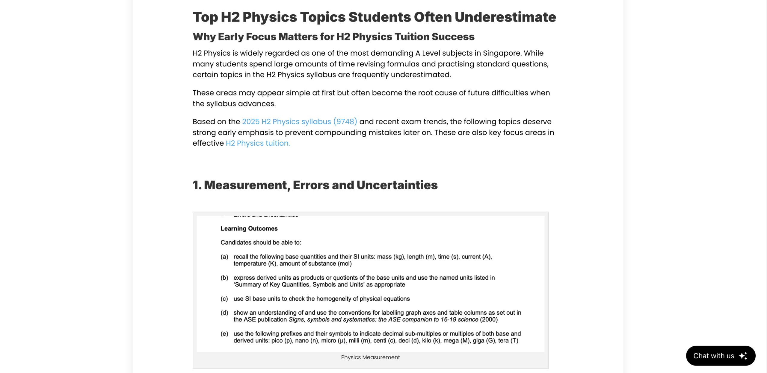 Physics tuition top underestimated topics
